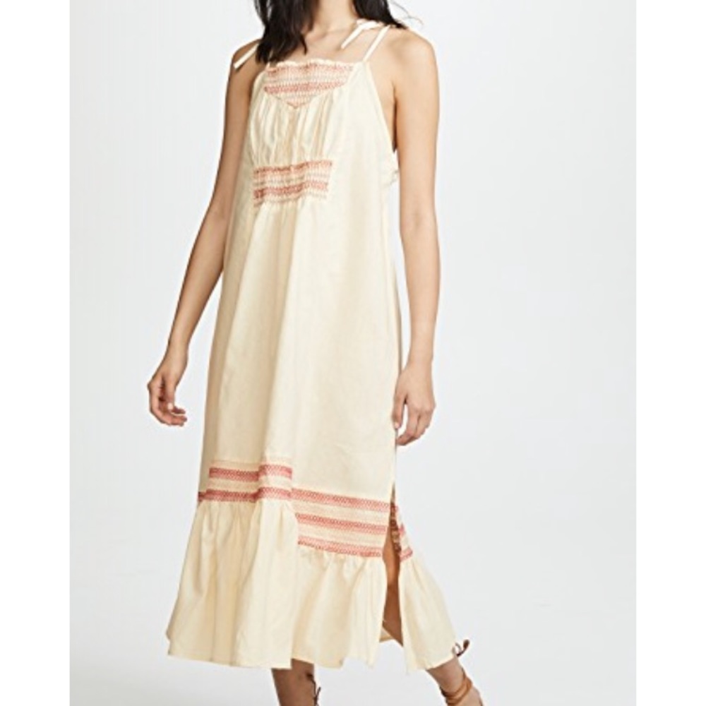 Free people dress  medium midi oversized fit